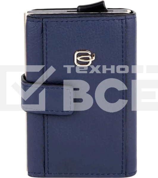 Чехол для кредитных карт Piquadro Lyra PP5649W92R/BLU4 синий натур.кожа