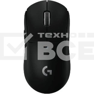 Мышь беспроводная Logitech G PRO X SUPERLIGHT черный, 25600 dpi, радиоканал, USB, кнопки - 5