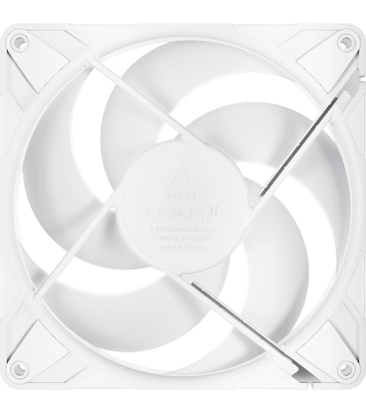 Вентилятор в корпус Arctic Cooling Вентилятор корпусной ARCTIC P14 Pro Reverse A-RGB White (ACFAN00324A) 