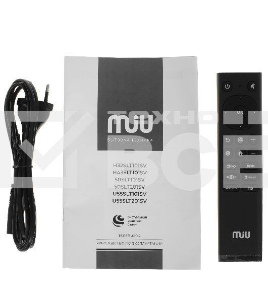 Телевизор MIU 55' U55SLT101SV черный DLED UHD 60Hz Smart TV