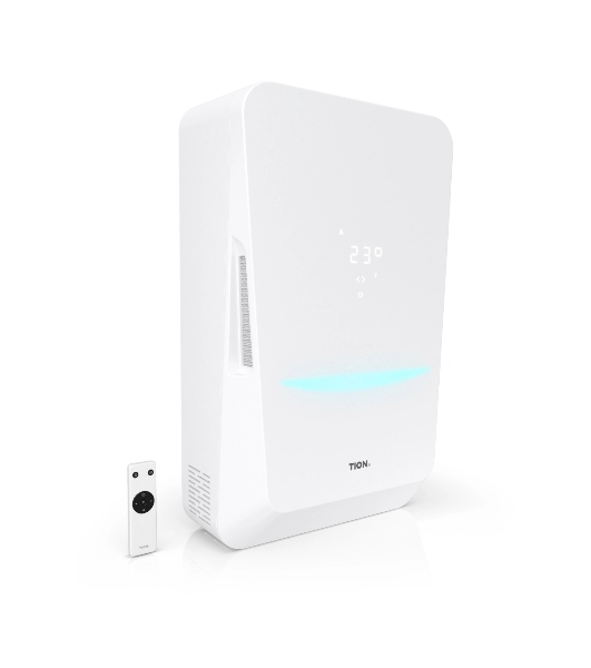 Бризер Tion BioX SM Base белый, 40 м², фильтры G4+E11, подогрев воздуха, управление со смартфона