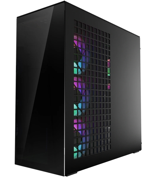 Корпус Arctic Xtender, Midi-Tower, чёрный, 3 x 140 мм, 2 x 120 мм