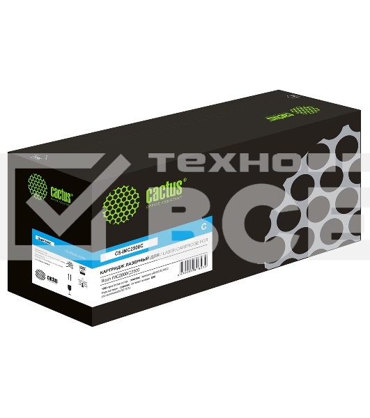 Картридж лазерный Cactus CS-IMC2500C 842314 голубой (10500стр.) для Ricoh IMC2000/C2500
