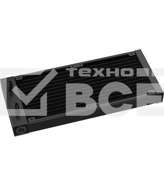 Система жидкостного охлаждения DEEPCOOL LD240 черный, 120 мм, алюминий/медь, 2400 об/мин, 38.71 дБ, 4 pin, 280 Вт