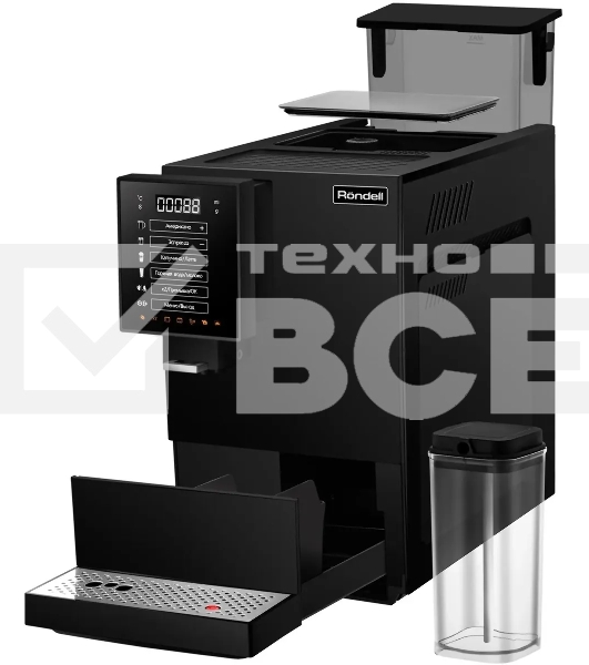 Кофемашина Rondell RDE-1118 1350Вт черный