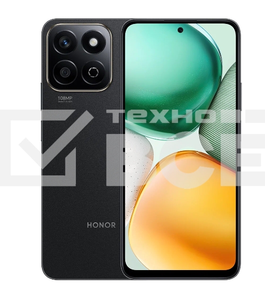 Смартфон Honor X7c, 8/256Gb, черный