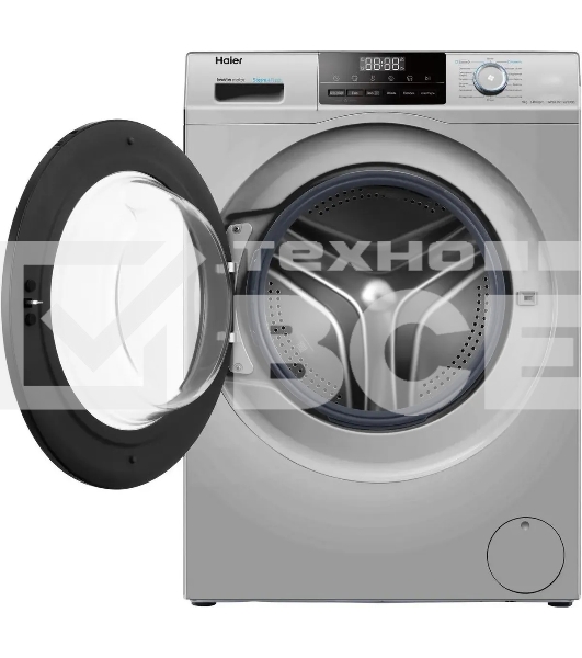 Стиральная машина Haier HW90-BP14929BS серебристый, загрузка фронтальная 9 кг, 1400 об/мин, класс: A+++