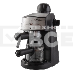 Кофеварка рожковая Endever Costa-1050 черный/стальной, исп. кофе - молотый, 0,2 л, 900 Вт, 5 бар, фото 1