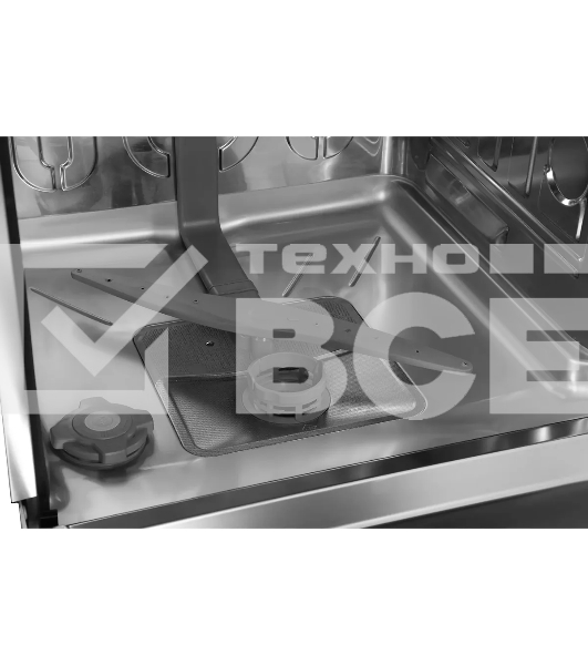 Встраиваемая посудомоечная машина Hyundai HBD 641 2100 Вт, полноразмерная, нержавеющая сталь, инвертер
