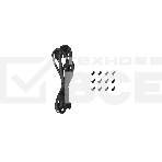 Комплект вентиляторов для корпуса DEEPCOOL FD12-3 IN 1 черный, 120 мм, 2050 об/мин, 27.6 дБ, 4 pin, фото6