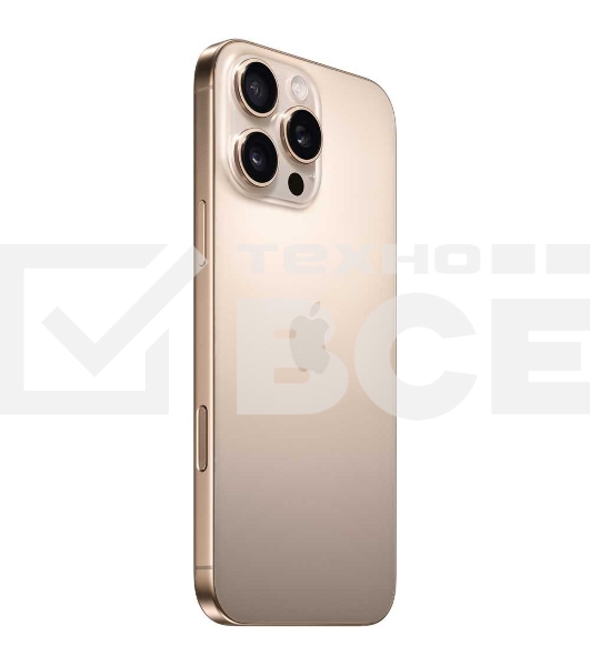 Смартфон Apple iPhone 16 Pro Max, 8/256Gb, бежевый титан