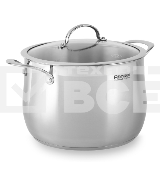 Кастрюля Rondell RDS-726 с кр. 24см (7,8 л)
