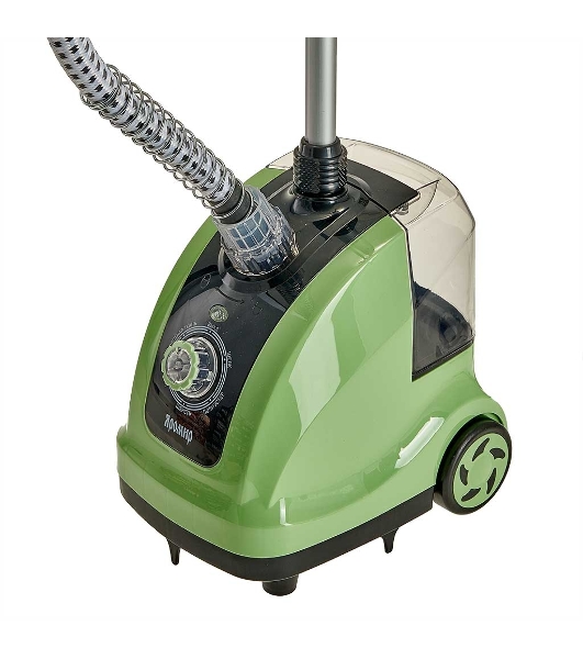 Отпариватель ЯРОМИР ЯР-5000 зеленый/черный, 1800 Вт, 35 г/мин, 1400 мл