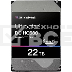 Жесткий диск HDD WD SATA Server 22Tb Ultrastar DC HC570 7200 6Gb/s 512MB 1 year warranty (replacement WUH722222ALE6L4), фото3