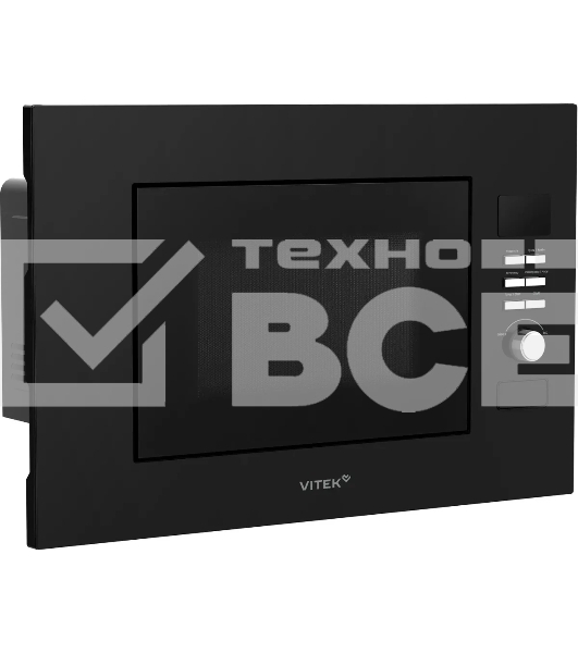 Встраиваемая микроволновая печь Vitek VBMW 2040 BG 20л. 700Вт черный