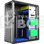 Компьютерный корпус без блока питания Foxline FL-301, ATX, 4xUSB 2.0, HDA, w/o FAN, w/o PSU, no PowerCord, w/DVD-RW installed, фото2