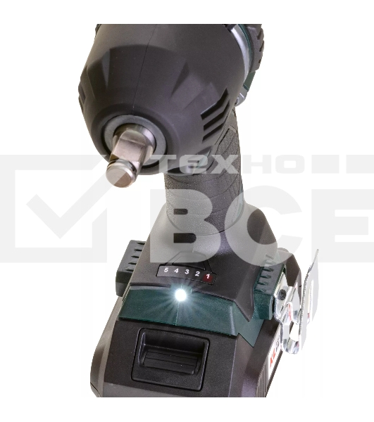 Профессиональный бесщеточный гайковерт аккумуляторный KLPRO KLSS18BH-20 (18В, Li-ion-2шт, 2.0А·ч, 400Нм, 2 скорости, подсветка,З/У,в кейсе)