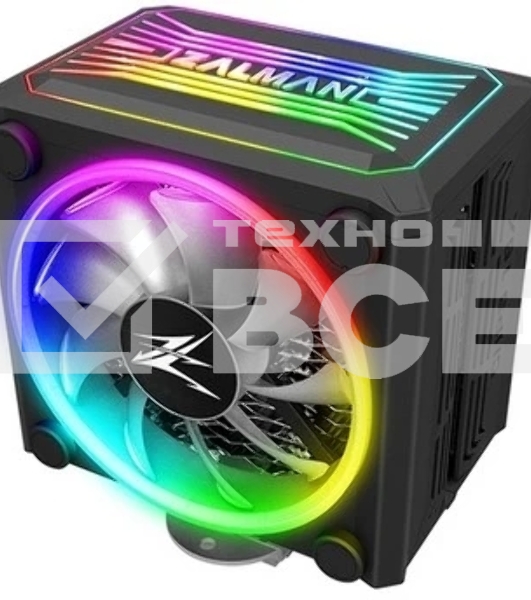 Кулер ZALMAN CNPS16X Black, 120мм RGB FAN, 4 HEAT PIPES, 4-PIN PWM, 1350-2700 RPM, 20-32DBA, LONG LIFE BEARING, FULL SOCKET SUPPORT