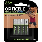 Аккумулятор Opticell Turbo 6080004 AAA NiMH 970mAh (4шт) блистер, фото 1