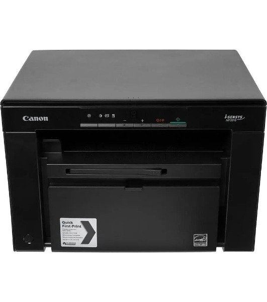 МФУ лазерное Canon i-SENSYS MF3010 (5252B004), A4, ч/б, печ. 18 стр/мин., скан. до 18 стр/мин., 600 x 1200 dpi (печать) 600x600dpi (сканер), USB 2.0