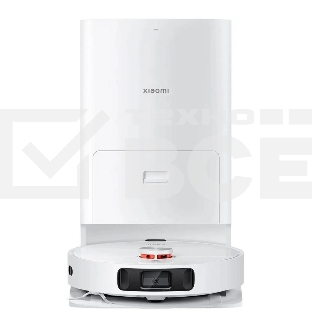 Робот-пылесос Xiaomi Mi Robot Vacuum X10+ белый [BHR6363EU], 70 Вт, 5200 мАч Li-Ion, уборка сухая/влажная, пылесборник контейнер 0.35 л