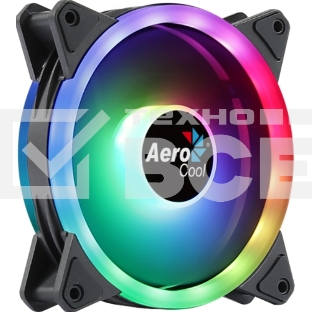 Вентилятор для корпуса Aerocool / Formula Duo 12 черный, 120 мм, 1000 об/мин, 19.7 дБ, 6 pin