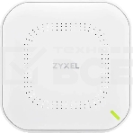 Точка доступа Zyxel NebulaFlex NWA90AX PRO, WiFi 6, 802.11a/b/g/n/ac/ax (2,4 и 5 ГГц), MU-MIMO, антенны 3x3, до 575+2400 Мбит/с, 1xLAN 2.5GE, PoE, защита от 4G/5G, БП в комплекте, фото 1