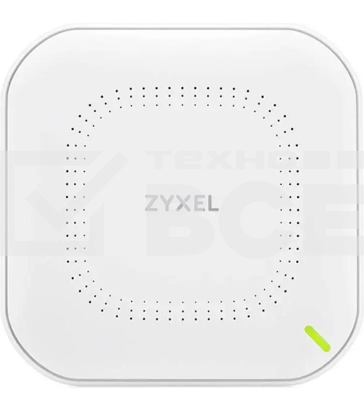 Точка доступа Zyxel NebulaFlex NWA90AX PRO, WiFi 6, 802.11a/b/g/n/ac/ax (2,4 и 5 ГГц), MU-MIMO, антенны 3x3, до 575+2400 Мбит/с, 1xLAN 2.5GE, PoE, защита от 4G/5G, БП в комплекте