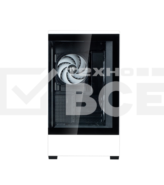 Компьютерный корпус ZALMAN P30 BW, MATX, BLACK/WHITE, WINDOW, 2x3.5