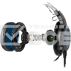 Наушники с микрофоном Audio-Technica ATH-G1 черный/синий 2м мониторные оголовье (80000808), фото5