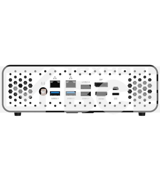 Платформа системного блока с ЦПУ Zotac ZOTAC ZBOX NANO, SFF, FANLESS, i7-1355U, 2 DDR5 SODIMM, M.2 SSD, 2.5