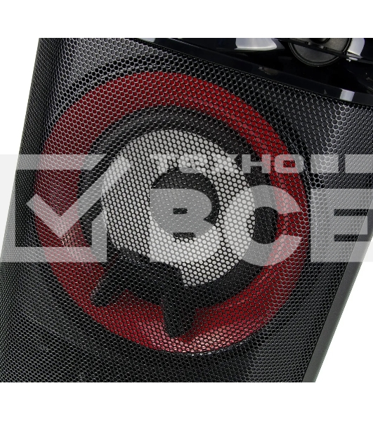 Мини-система LG OK65 X-BOOM -переноснаяс поддержкой караоке! Мощность 500Вт RMS, Bluetooth v.4.0/ / x2 USB / Аудио вход (3.5мм), х2 микр