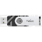 Флешка USB Netac U505, 4ГБ, USB 2.0, черный/серебристый, NT03U505N-004G-20BK, фото3