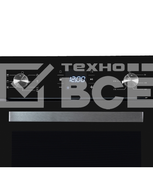 Духовой шкаф электрический встраиваемый LEX EDM 071 BL чёрный
