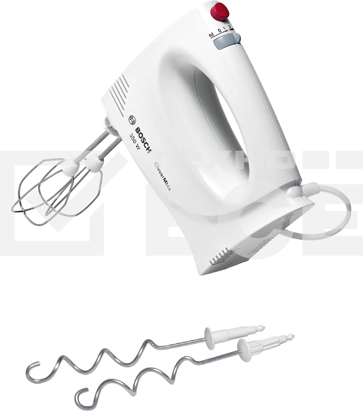 Миксер ручной Bosch MFQ3030S 350 Вт, белый