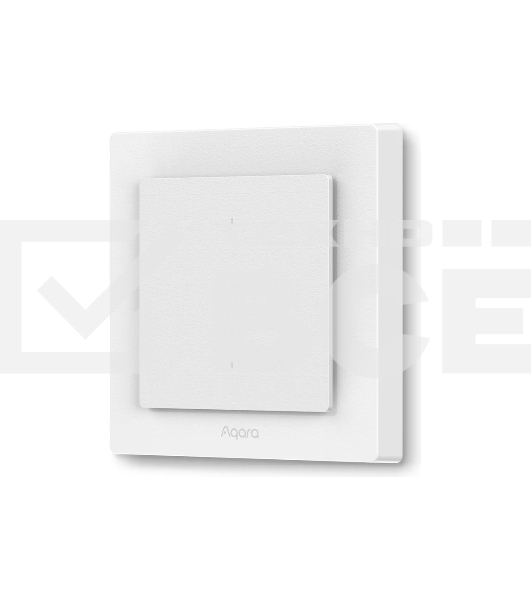 Умный выключатель Aqara H2 WS-K07D 2-х кл. белый
