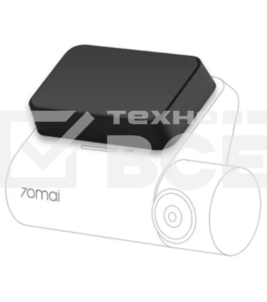Внешний модуль GPS 70mai External GPS Module GPS03 черный