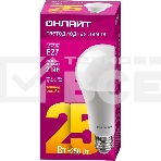 Лампа светодиодная ОНЛАЙТ 61 953 LED 25 вт Е27 теплый, фото2