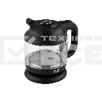 Чайник электрический Homestar HS-1056 1,2 л, 1630 Вт, стекло/пластик, черный, фото 1