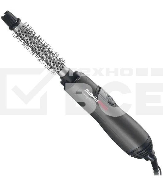 Фен-щетка BaByliss Pro Titanium Tourmaline, 700 Вт, 1 насадка (19 мм), черная
