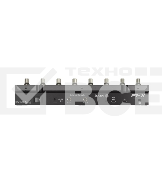 Контроллер MIDI [110205A2023] Icon [P1-X] USB MIDI DAW контроллер, модуль расширения для P1-M до 16, 32 и 64 каналов, ARM-чип Cortex-M7 500 МГц, 8 сенсорных фейдеров, 8 двухфункциональных энкодеров, LED-индикаторы, кнопки с подсветкой для управления кана