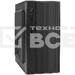 Компьютерный корпус Minitower ExeGate BAA-408-AA500 (mATX, БП AA500 с вент. 8см, 2*USB, HD Audio, черный), фото 1