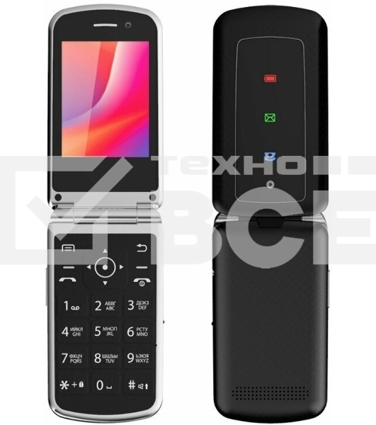 Мобильный телефон OLMIO F28 Duos черный