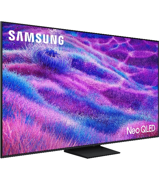 Телевизор Samsung 85' QE85QN80FAUXRU черный NEO QLED 4K UHD 144Hz Tizen