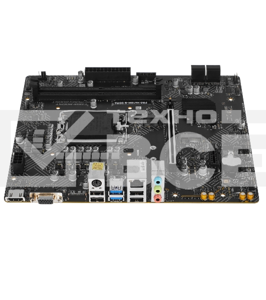 Материнская плата MSI PRO H610M-B Soc-1700 Intel H610 2xDDR5 mATX AC`97 8ch(7.1) GbLAN+HDMI+DP