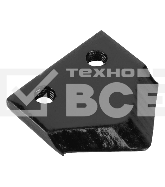 Нож шнека для грунта Denzel ER-100, диаметр 100 мм, комплект 2 шт