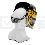 Щиток защитный лицевой (маска сварщика) Denzel F10, см. окно 100х96, Real Color, DIN 4-8/9-13, фото2