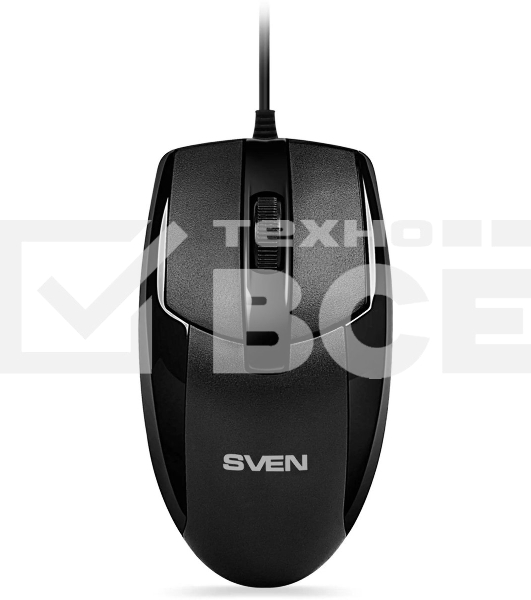 Комплект клавиатура + мышь SVEN KB-S330C черный (104+12Fn)+3кл, 1200DPI)