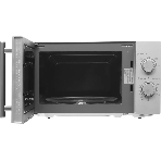 Микроволновая печь Haier HMB-MM207SA серебристый, 20 л, 700 Вт, переключатели - поворотный механизм, фото7