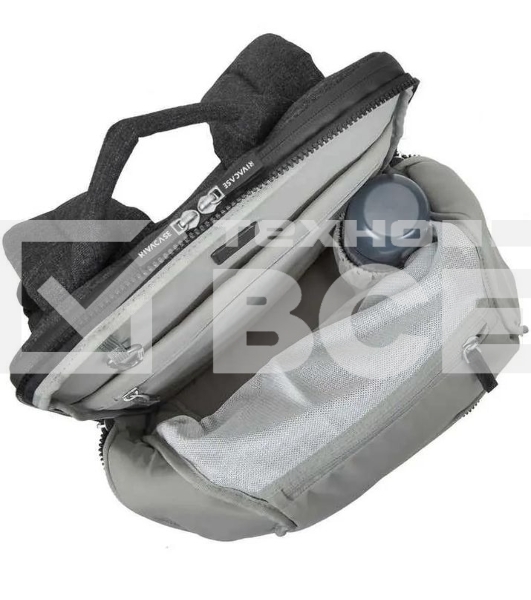 Рюкзак для ноутбука 15.6' Riva 8861 черный полиуретан/полиэстер